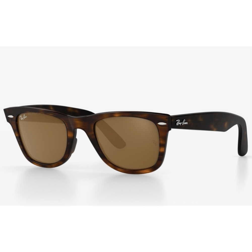 Ray Ban Wayfarer Tortoise Brown RB2140 - Picture 9 of 13